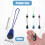 36 PCS MultiColor Outdoor Pocket Compass, Small Compass with Paracord, Portable Button Compass Kit, Compass Survival 5