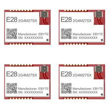 4X SX1280 Wireless RF Module CDSENET E28-2G4M27SX 27Dbm 8KM Compatible High Speed Lora SMD IPEX PA+LNA GFSK FLRC