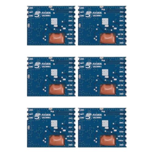 6Pcs FPV 5.8G Wireless  Audio Video Receiver Module RX5808 for FPV System RC Helicopter