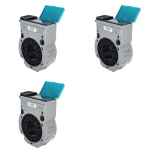 3X Battery Powered Ultrasonic Water Meter DN50 RS485 Digital Water Flowmeter IP68 Sandwich-Type