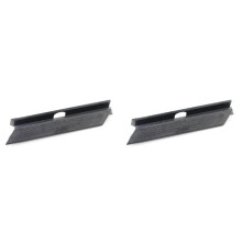 2X Hard Disk Cover for PS4 Pro HDD Hard Drive Bay Slot Cover Plastic Door Flap for 4 Console Case Pro, Black