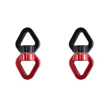 2X Swing Swivel 360 Degree Rope Swivels,35KN Safety Rotational Device for Web Tree Swing, Children'S Swing