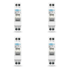 4X TOMZN TO119G 1P 63A MTS Dual Power Handmatige Omschakeling Scheidingsschakelaar Interlock Stroomonderbreker