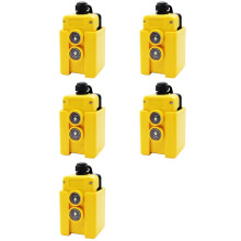 5X Kipper Afstandsbediening Schakelaar 12V Omhoog Omlaag Bedieningsschakelaar Hydraulische Pomp Vermogen Werkend Heffen Vrachtwagen Lossen