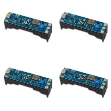 4X 18650 Lithium Battery Charging Discharging Boost Voltage Regulator Module 3.7V to 12V Charging Boost Discharge Module