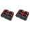 2X  2-in-4-OUT Stereo Audio Selector Amplifier Switcher Box Speaker Splitter SP-24B Speaker Selector Box 1