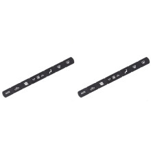 2X for Corvette C6 2005-2013 Car AC Air Conditioner Dash Button Sticker Repair Kit Accessories