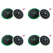 4 Set 6-Inch Soft Back- Sanding Pad for ETS 150/3 EQ, ETS 150/5 EQ, ETS EC 150/3 EQ, ETS EC 150/5 EQ Sanders