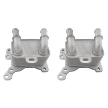 2X Oil Cooler 2130500Q0B 213055917R for 1.0TCE/H4D 1.3TCE/H5H HR13 1.3DIG-T 1.0DIG-T/F16 -