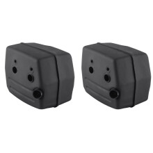 2X Silencieux D'Échappement de Tronçonneuse pour HUSQVARNA61 268 266 272XP Silencieux de Remplacement