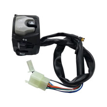 2X for GSX Handle Bar with Passing Universal Left Side Horn Electric Start Double Flash Light