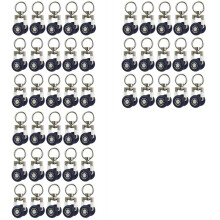 45 Pack Ceiling Curtain Rollers, Sliding Track Gliders with Mute Wheel, Ideal for Ceiling, Wall, Room Divider, RV