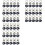 45 Pack Ceiling Curtain Rollers, Sliding Track Gliders with Mute Wheel, Ideal for Ceiling, Wall, Room Divider, RV 1