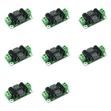 8X 0-50V 4A Power Supply Filter Board for Class D Amplifiers, EMI Suppression Board, Car Industrial Control Panel