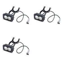 3X Motorcycle LED Headlight Kit for Sur-Ron X260 and Talaria Flood Light Pods Combo Kit White Light