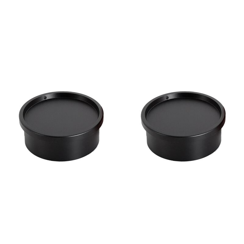 Dust Cap Microscope 2X Fully Metal Telescope Lens Dust Cap Protection Cover 2 Inch for ...
