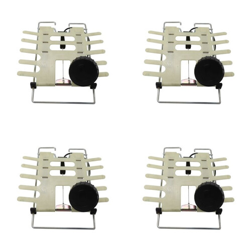 4X Backrest Lift Adjustable Car Lumbar Support Backrest Headrest Rotating Car  Mechanical Lumbar Support