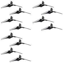 12x for AVAN Flow 5043 5-Inch Traversing Machine Portable 3-Blade Propeller Popular Model RC Airplane Accessories,C