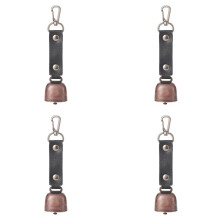 4X Bear Bell Outdoor Bear Bell Camping Wind Chime Chaveiro Pet Pingente Sino Lembrete Bell