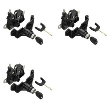 3X für  Transit MK7 2006-2011 Motor Hauben Verschluss und Verriegelung Komplett Set mit 6 Schlüsseln