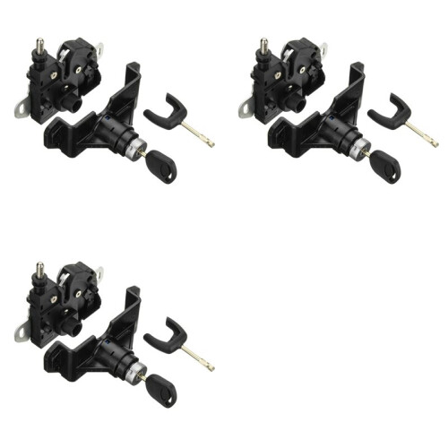 3X per  Transit MK7 2006-2011 Blocco Cofano Cofano e Fermo Set Completo con 6 Chiavi