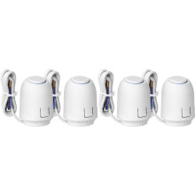 4pack 230V Floor Heating Valve NC AC Electric Thermal Actuator Manifold for Underfloor Heating Thermostat