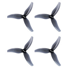6 Paires D'Hélices 3630 3 Pouces, 3 Pales, Trou de 1,5 mm, pour Moteur Sans Balais 2004 KV, Drone RC FPV, Gris Translucide