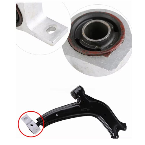 2X 352375 3532501 Front Triangle Arm Hinge for  Berlingo/ZX for  306/Partner Suspension Bushing 2