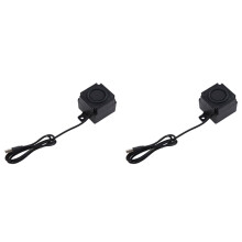 2X USB--Lautsprecher-Subwoofer, Externer Lautsprecher für Computer, Laptops und Notebooks