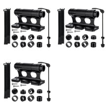 3X Bicycle Rack Car Roof-Top Mount Racks Road Bike Carrier Front Fork Quick Release Fixed Clip Parking Rack Bracket