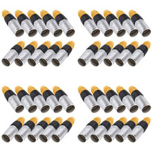 40PCS RJ45 Waterproof Panel Connector, Cat5e Ethernet Socket, Metal Ethernet Cable Connector for Industrial Home Network