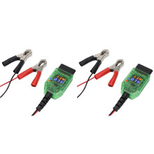 2X 12V Car Diagnostics Tester Automotive Battery Replacement Tool Car Computers ECU Memory Saver Battery Leakage