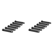 12X Motorcycle Multifunctional Handlebar Strap Portable Storage Rubber Cable Ties Motorcycle Accessories