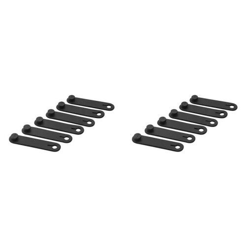 12X Motorcycle Multifunctional Handlebar Strap Portable Storage Rubber Cable Ties Motorcycle Accessories