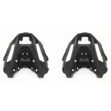 2X Motorcycle Front Headlight Upper Nasal Mask Bracket Fairing for MT-07 2021-2023 Accessories