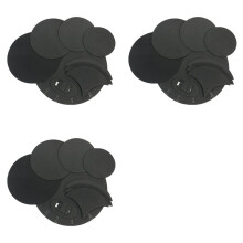Drum-Dämpfer-Set, 30-Teiliges Schaumstoff-Drum-Dämpfer-Set, Schalldichte Ersatz-Schlagzeugfelle Aus Schaumstoff