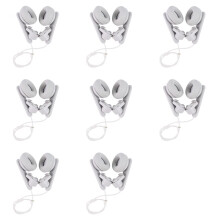 8X Clip- Hanging Headphones Comfortable Sound Enhancer White for Meta Quest 2/ Quest 3 VR Headsets Enhance Pleasure