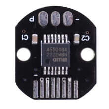 6Pcs AS5048A Magnetic Encoder PWM Output SPI/I2C Interface 14 Bit High Precision for Brushless Motor