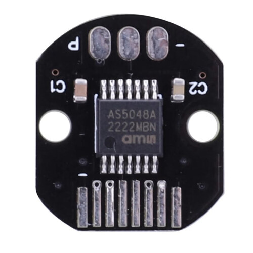 6Pcs AS5048A Magnetic Encoder PWM Output SPI/I2C Interface 14 Bit High Precision for Brushless Motor