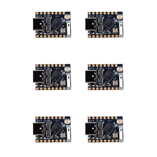 6X ESP32-C3  Development Board Wi-Fi+BT 2.4G WiFi with IP-EX Interface SuperMini Development Board for IoT