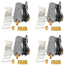 4X Electric Drill Electric Hand Drill Cordless Rotary Tool Arts and Crafts for Screwdriver Electric Hole Punch