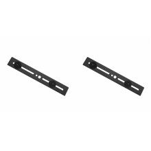 2X Dual Camera Mount Tripod Bracket Camera Flash Brackets Extension Bar with 1/4 Inch Screw for Camera Light