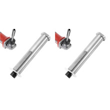 2X M14 Thread Satin Roller Satin Attachment Extension for Angle Grinder Adapter Roller Grinders Cutting Disc