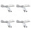 4X  5-24V 5.8G Microwave  Sensor  Controller Human Body Induction  for PWM LED Monochrome Bar Light 1