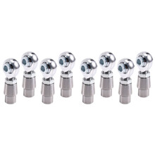 8pcs 5/8 Inch-18 Heim Joint Rod End Kit W/ Spacers,Tube Adapters & Jam Nuts Left Right Thread Heim Joint Car Accsesories