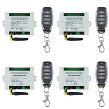 12 V 24 V 36 V 10 A 433 MHz 4 Canaux Relais Sans Fil RF Télécommande Commutateur Récepteur + Émetteur 4CH, 4 Récepteur 4 Télécommande
