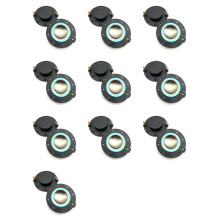 10pcs 44.4mm 44.5mm Core Treble Voice Coil Copper Clad Aluminum Round Wire Tweeter Voice Coil Titanium Film Inlet 44.4