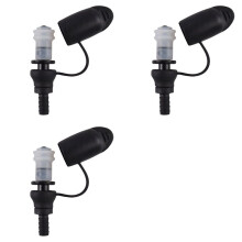 3X Degree Bite Valve Replacement for Hydration Packs Silicone Nozzle Mouthpiece for Water Bladders