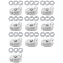500pcs NFC Tags,NFC Cards,NFC Stickers Ntag215 NFC Tag NFC Coin Cards for TagMo, NFC Enabled Mobile Phones and Devices