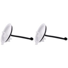 2X 16117217265 Car Flange Cover for 740Li 750Li 760Li 750i 750LixDrive Base Sedan 3.0L 4.4L 6.0L 2009-2015
